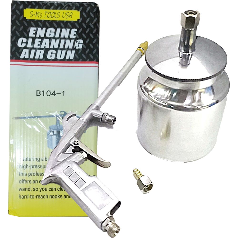 S-Ks B104-1 Engine Cleaning Air Gun with Cup | S-Ks Tools USA by KHM Megatools Corp.