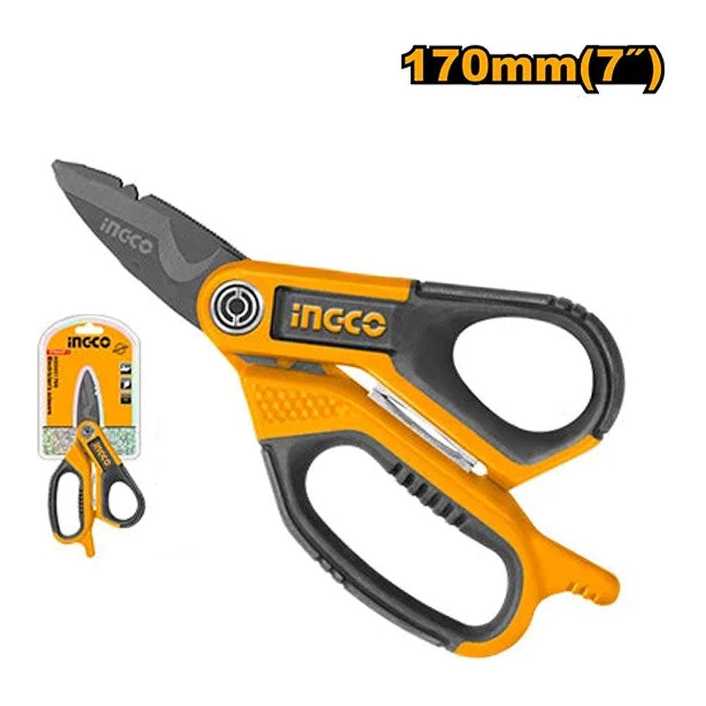 Ingco HES051708 Electrician's Scissors 7 – Goldpeak Tools PH
