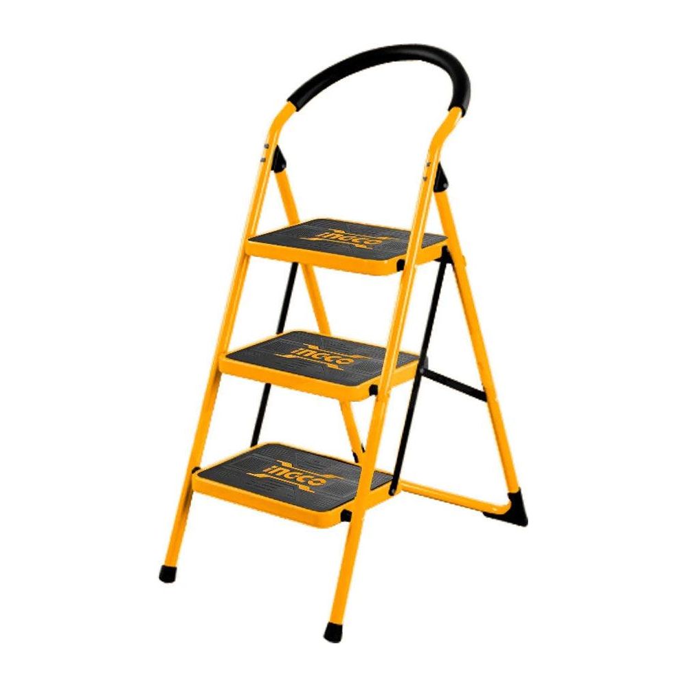 Ingco HLAD09031 Steel Ladder 3 Steps - KHM Megatools Corp.