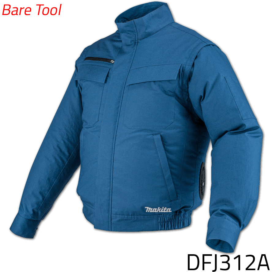 Makita DFJ312A Cordless Fan Jacket for Grinding Work CXT LXT Bare