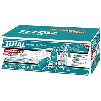 Total TATK051 Air / Pneumatic Tools Kit Set (5pcs) - Goldpeak Tools PH Total