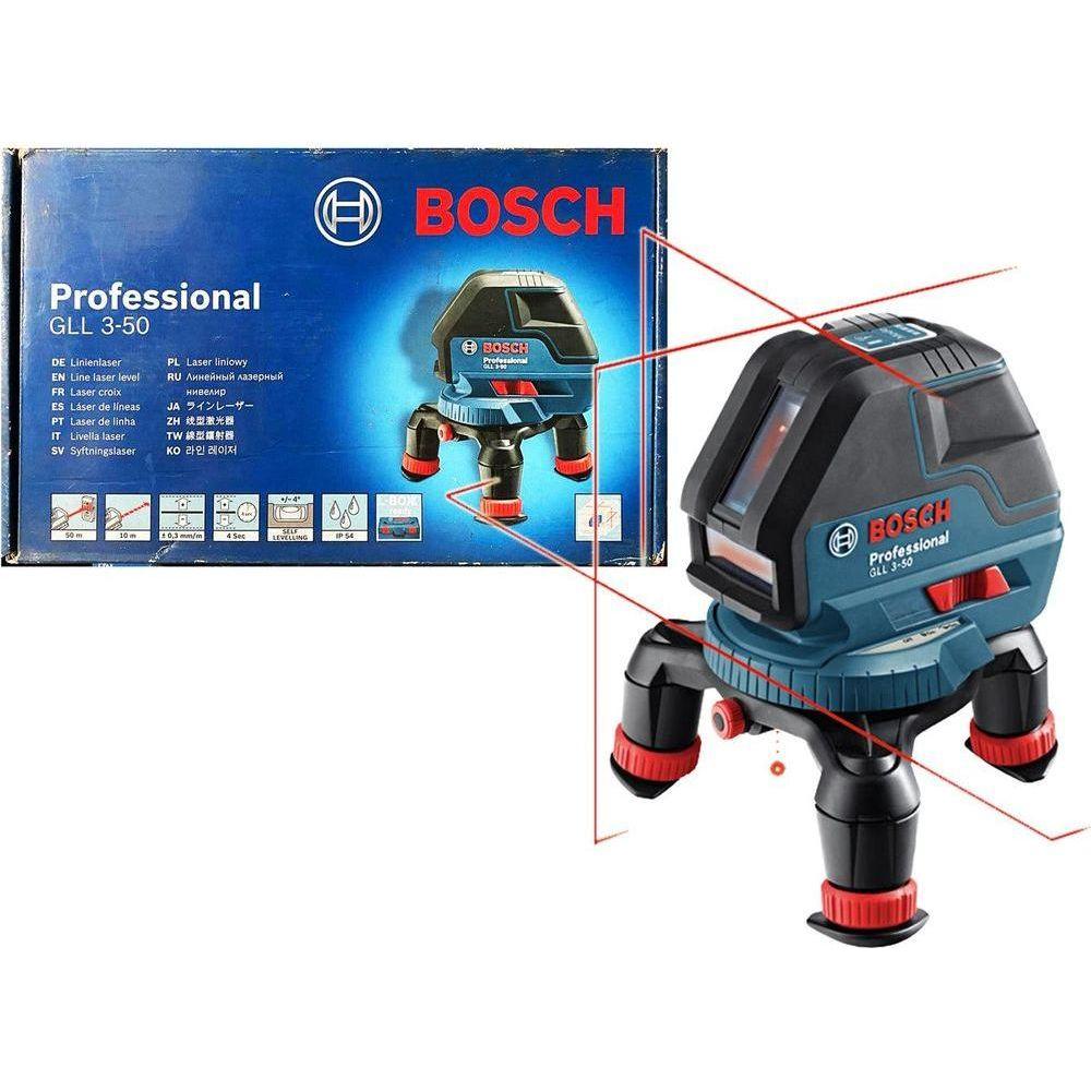 Bosch GLL 3 50 Line Laser Level Goldpeak Tools PH