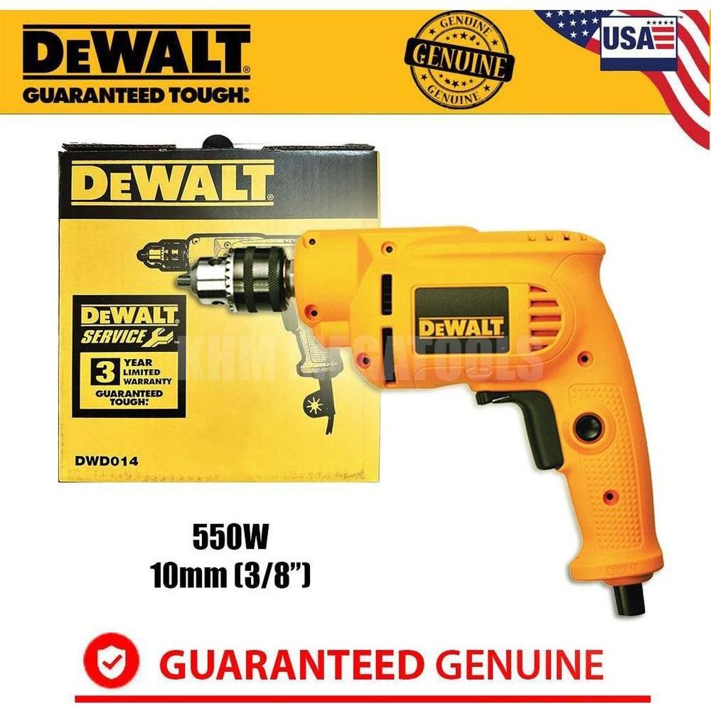 Dewalt DWD014 Hand Drill 550W 10mm - KHM Megatools Corp.