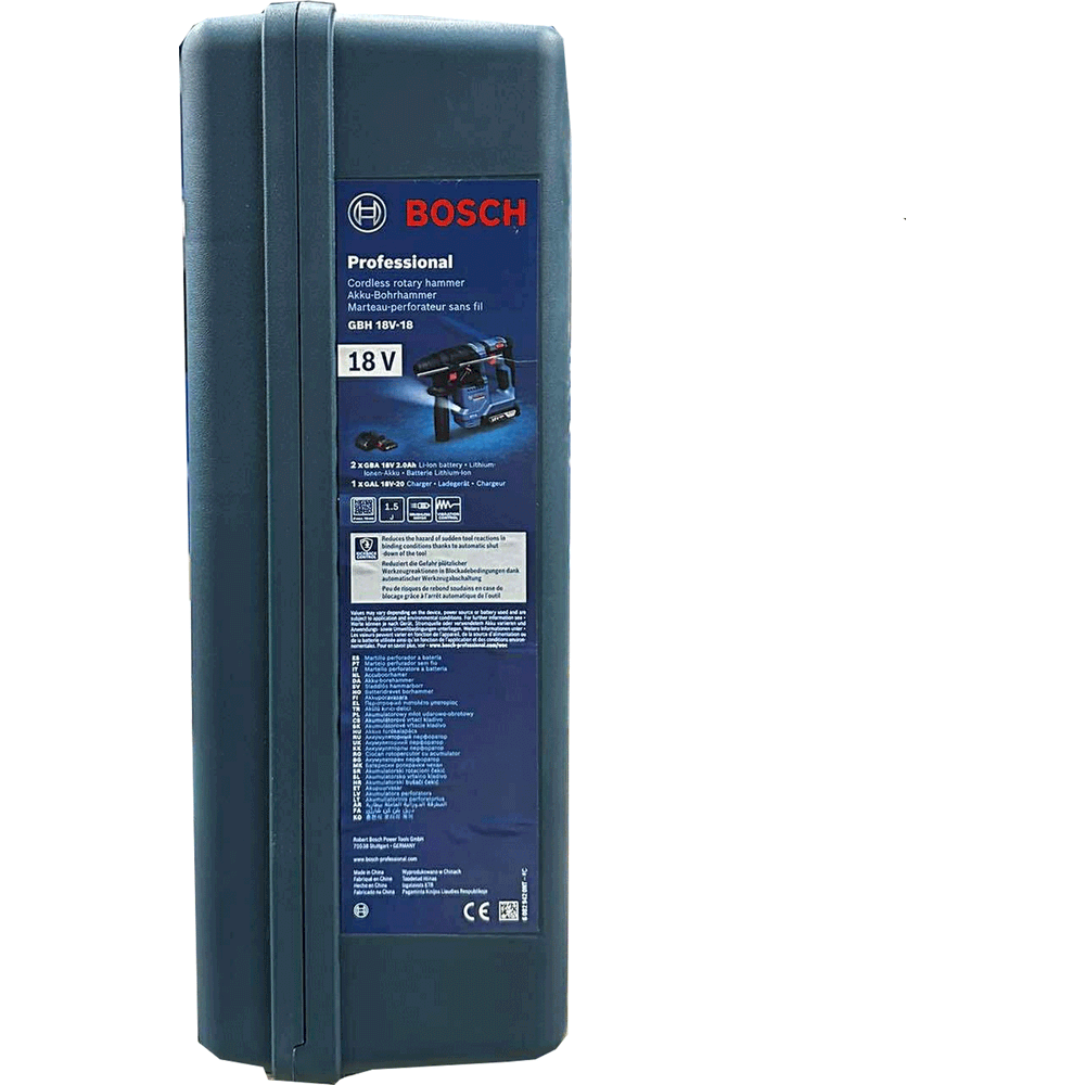 Bosch GBH 18V-18 Professional Cordless Brushless Rotary Hammer Kit Set