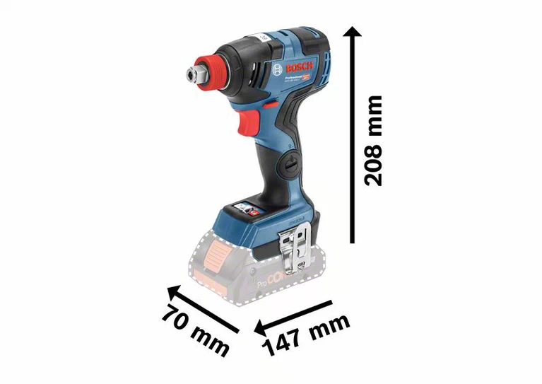 Bosch GDX 18V-200 C (2in1) Cordless Brushless Impact Driver / Impact Wrench