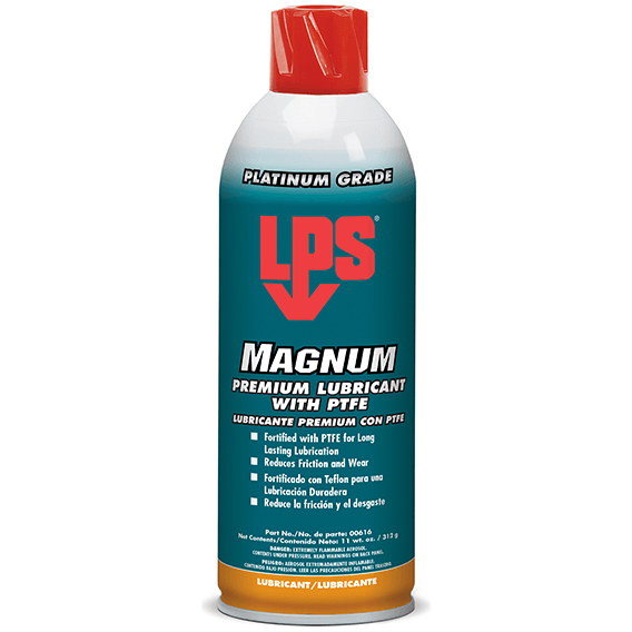 LPS 00616 Magnum Premium Lubricant with PTFE 11oz - KHM Megatools Corp.