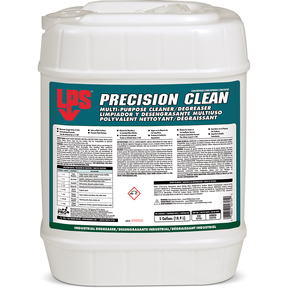 LPS Precision Clean Multi-Purpose Cleaner/Degreaser - KHM Megatools Corp.