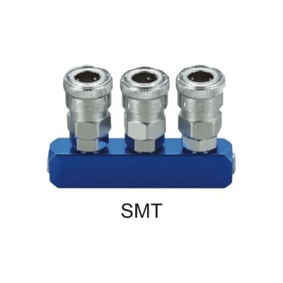 OSK GN3-SMT Quick Coupler - Manifold / Multi Coupling (Straight 3-Way) - KHM Megatools Corp.