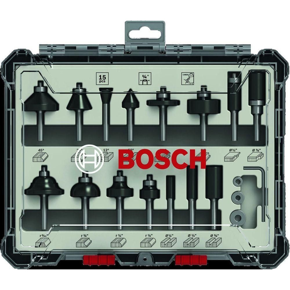 Bosch Router Bit Set 1/4