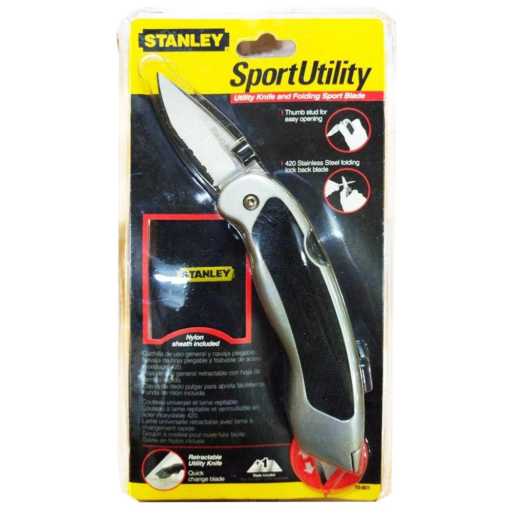 Stanley 10-801 Sports Utility Cutter Knife 6