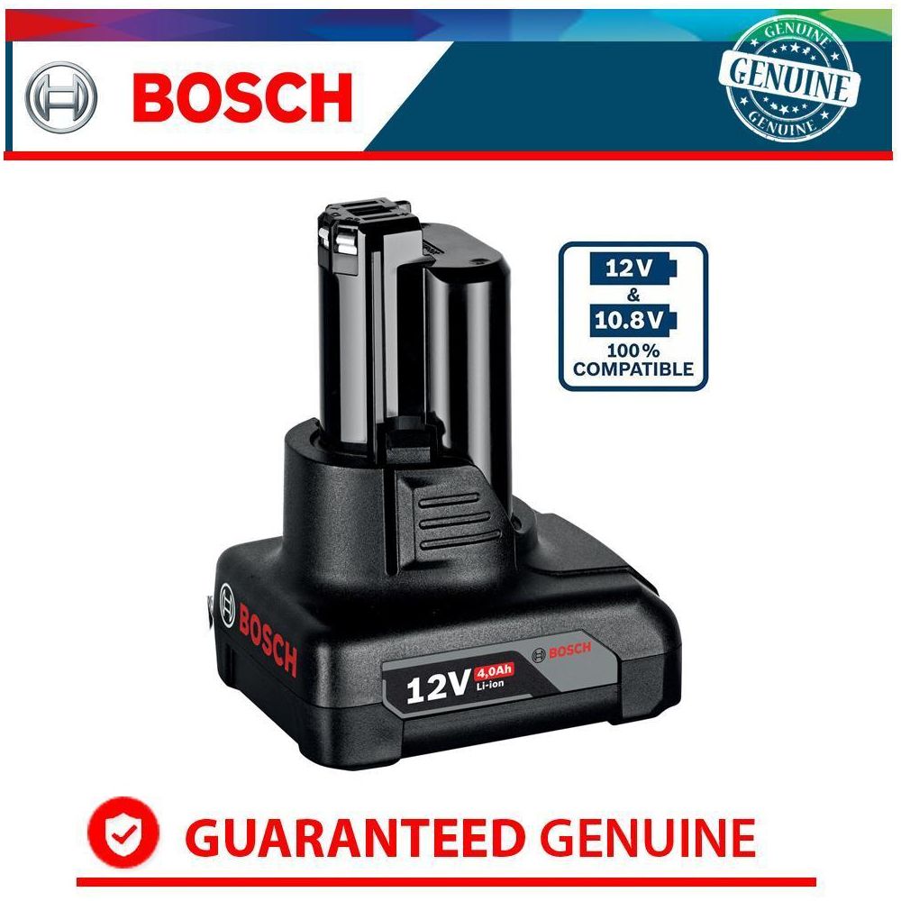 Bosch GBA 12V / 4.0Ah Battery - Goldpeak Tools PH Bosch