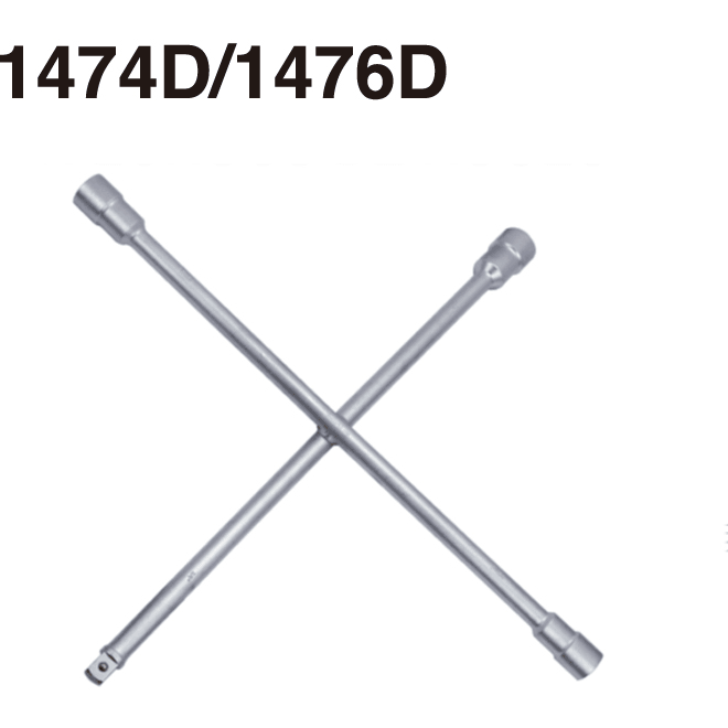 Hans 1474D 4-Way Lug Cross Wrench 16