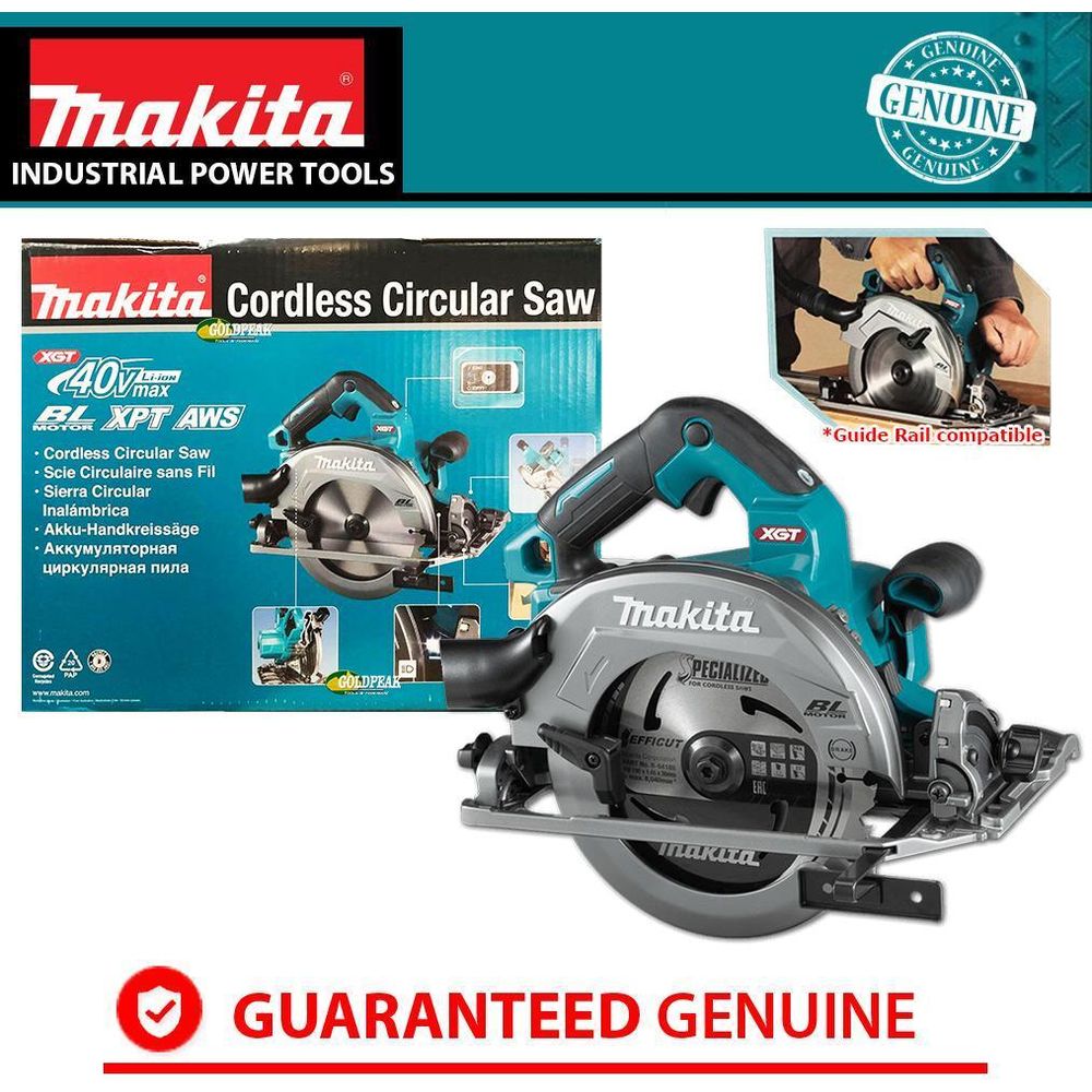 Makita HS004GZ 40V Cordless Circular Saw (XGT-Series) [Bare] - Goldpeak Tools PH Makita