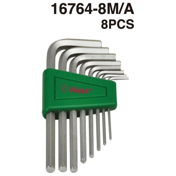 Hans 16764 Hex Key / Allen Wrench Set (Standard) - KHM Megatools Corp.