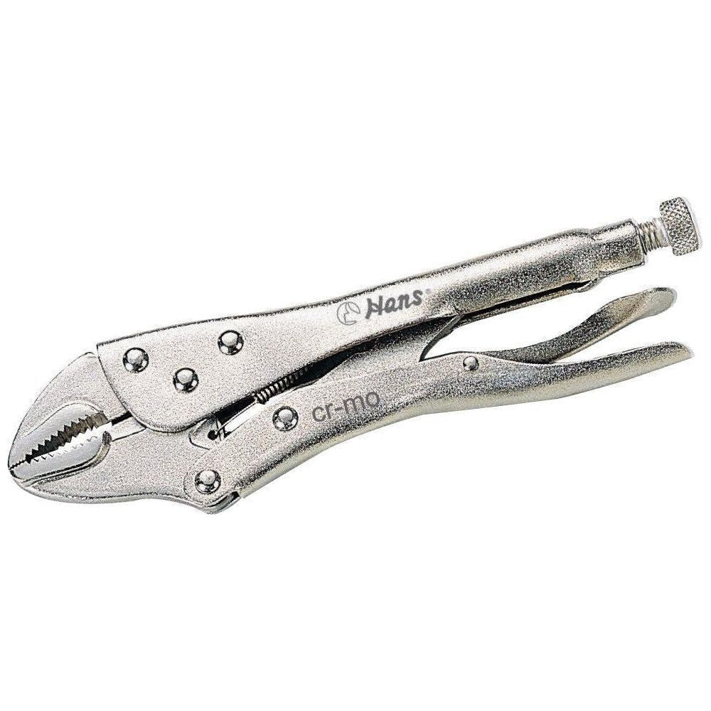 Hans 1805 Vise Grip Locking Pliers Curved Jaw - KHM Megatools Corp.