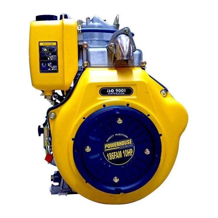 Powerhouse PWH-186FAM Diesel Engine (Marine Standard Speed) with S/S Pipe 12HP - KHM Megatools Corp.