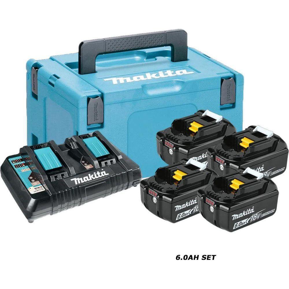 Makita 198091-4 Power Source Kit / Battery & Charger Set LXT (6.0Ah) - KHM Megatools Corp.