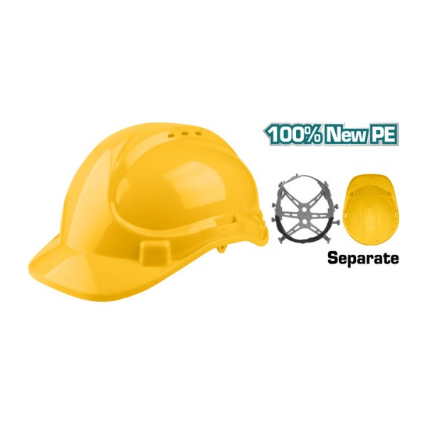 Total Safety Helmet / Construction Helmet (PE Shell) | Total by KHM Megatools Corp.