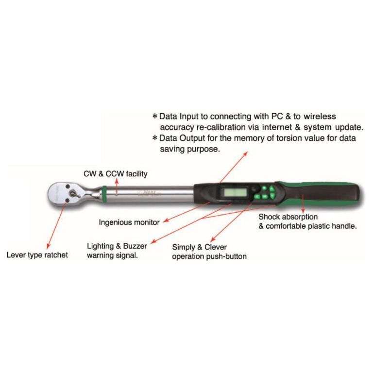 Hans Digital Torque Wrench (Digi-Torc) - KHM Megatools Corp.