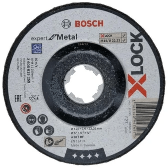 Bosch X-Lock Grinding Disc  5