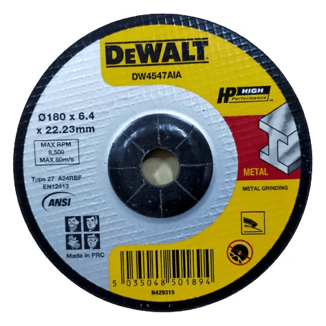 Dewalt DW4547AIA Grinding Disc 7