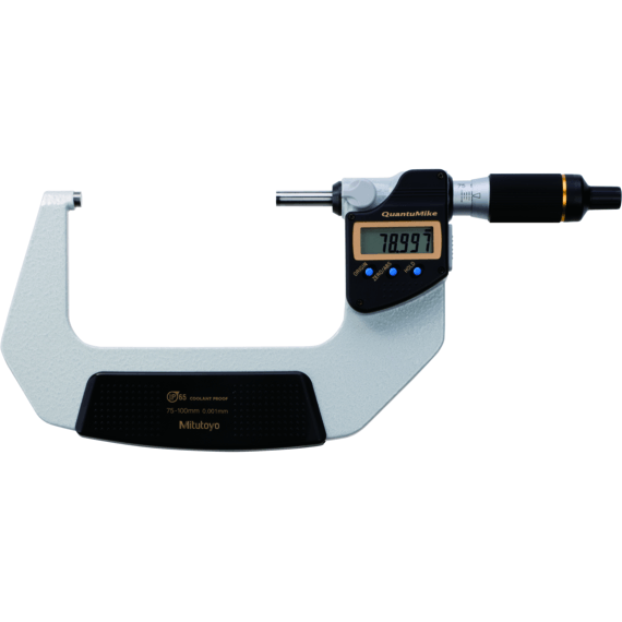 Mitutoyo 293-143-30 Digital Micrometer 75-100mm (Quantumike) - KHM Megatools Corp.