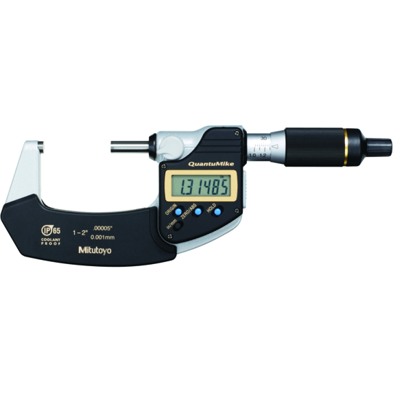 Mitutoyo 293-181-30 Digital Micrometer 1-2