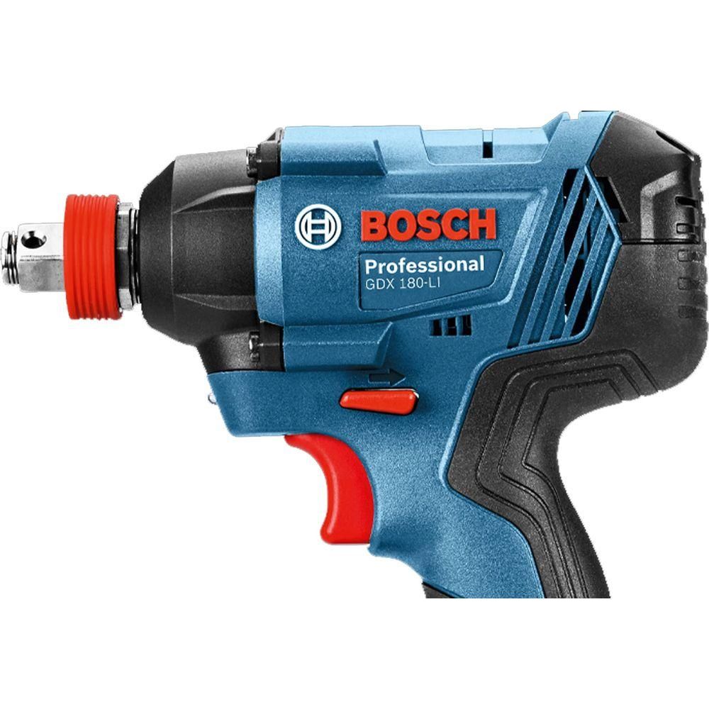 Bosch GDX 180-Li 2in1 Cordless Impact Driver / Impact Wrench 1/2