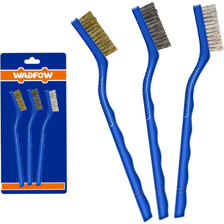 Wadfow WBH3607 Abrasive Brush Set 3Pcs | Wadfow by KHM Megatools Corp.