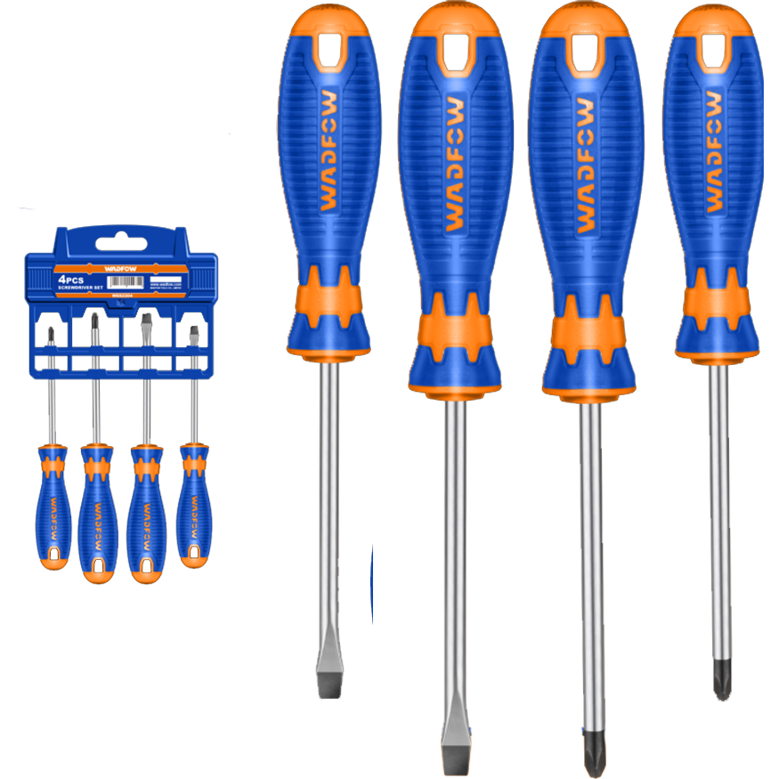 Wadfow WSS120 Screwdriver CR-V 4Pcs Set | Wadfow by KHM Megatools Corp.