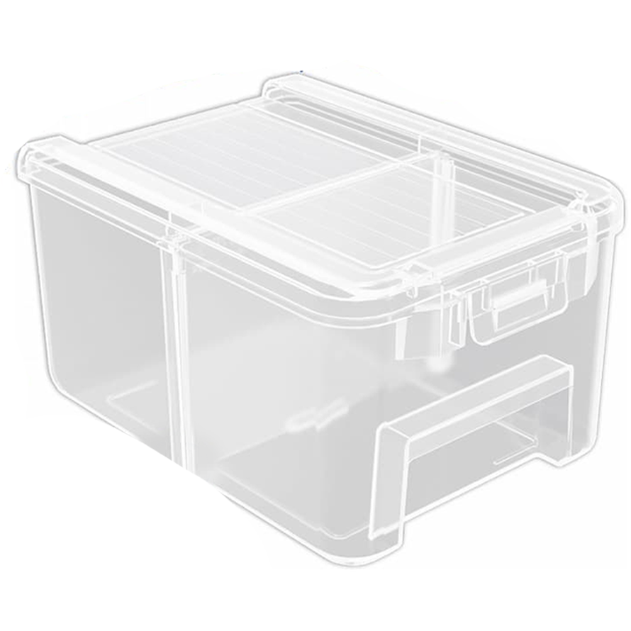 Wadfow WTB8333 Transparent Storage Bins Set 3Pcs | Wadfow by KHM Megatools Corp.