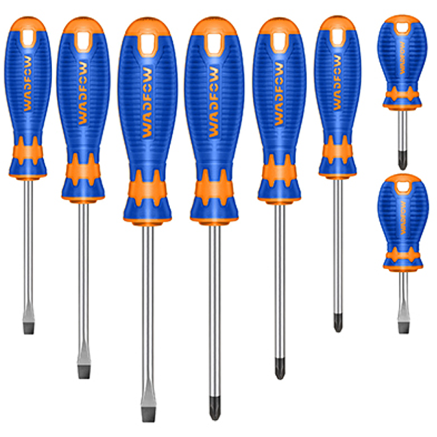 Wadfow WSS1408 Screwdriver CR-V 8Pcs Set | Wadfow by KHM Megatools Corp.