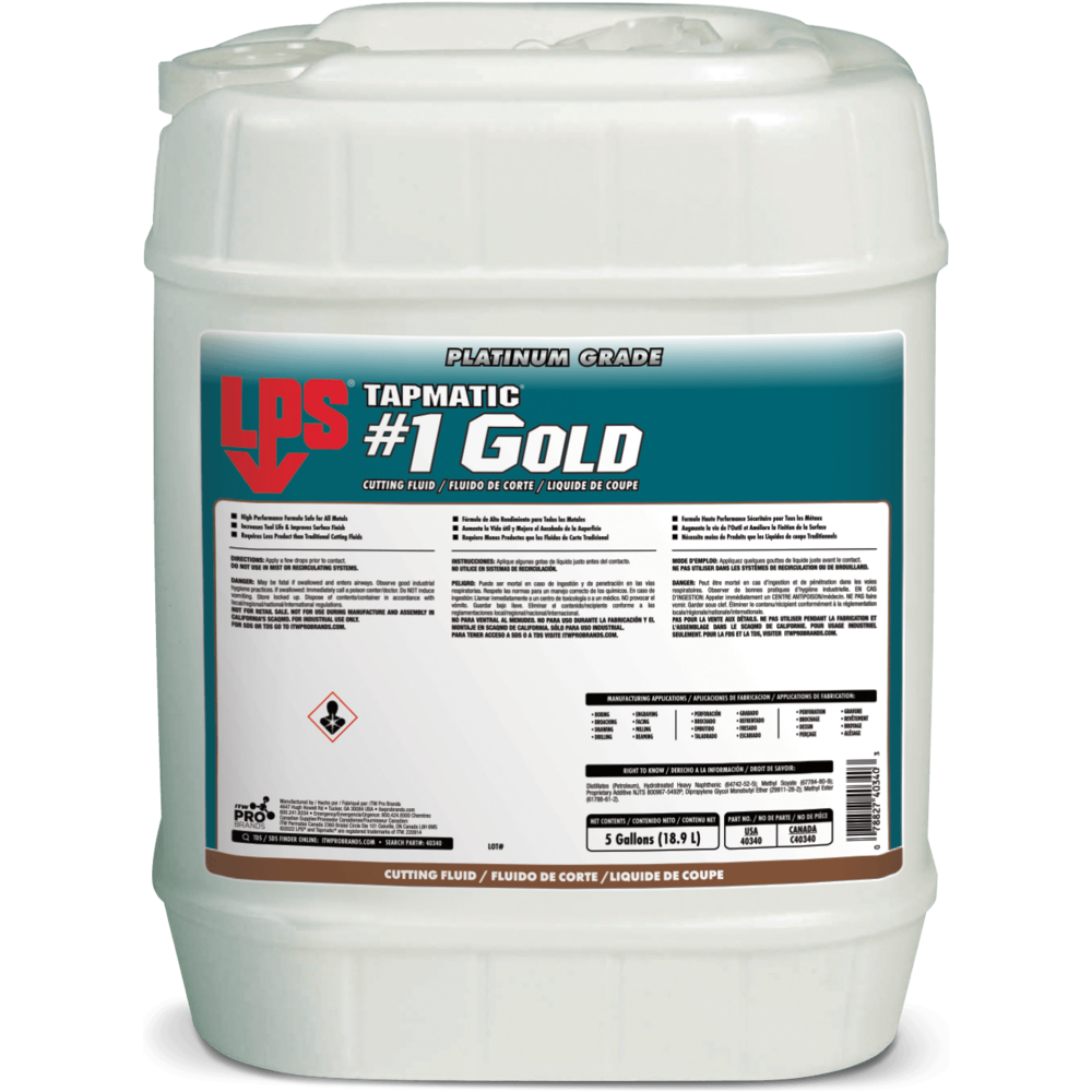 LPS Tapmatic® #1 Gold Cutting Fluid - KHM Megatools Corp.