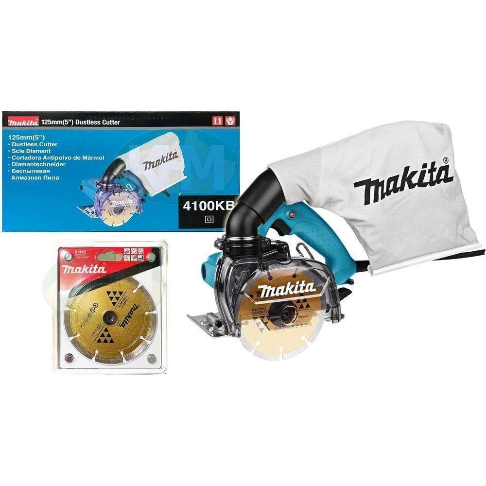 Makita 4100KB Concrete Cutter with Dust Extraction 5
