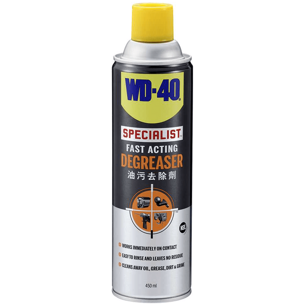 WD-40 Fast Acting Degreaser / Degreaser Foaming Spray 450ml (WDSPLD450) - KHM Megatools Corp.