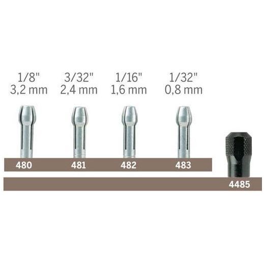 Dremel 4485 Quick Change Collet Nut Set - Goldpeak Tools PH Dremel