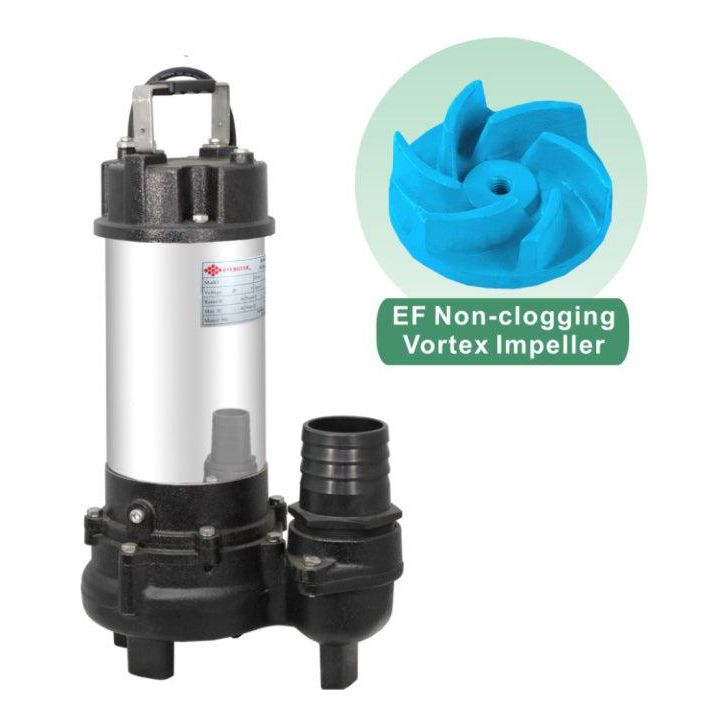 Evergush Submersible Vortex Sewage Pump (Dirty Water) | Evergush by KHM Megatools Corp.