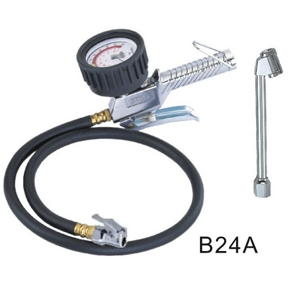 THB Tire Inflator / Tire Pressure Guage with 36