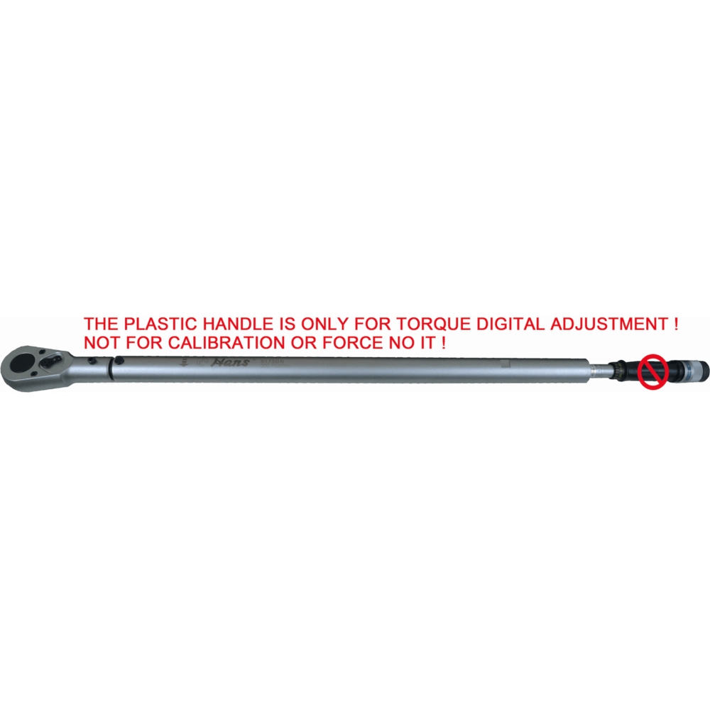 Hans 6175GN Micro Torque Click Wrench 3/4