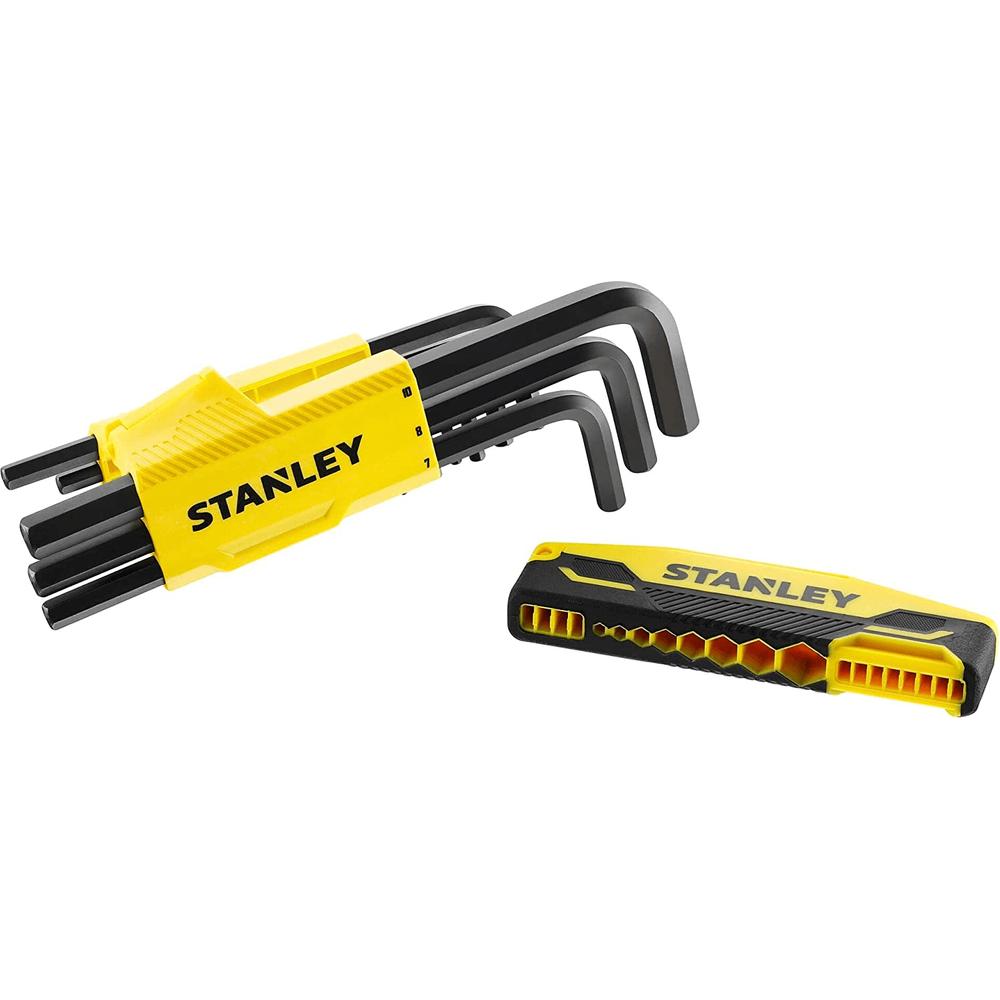 Stanley Hexagonal Allen Wrench Key - Ball End Tip (With T-Handle) | Stanley by KHM Megatools Corp.