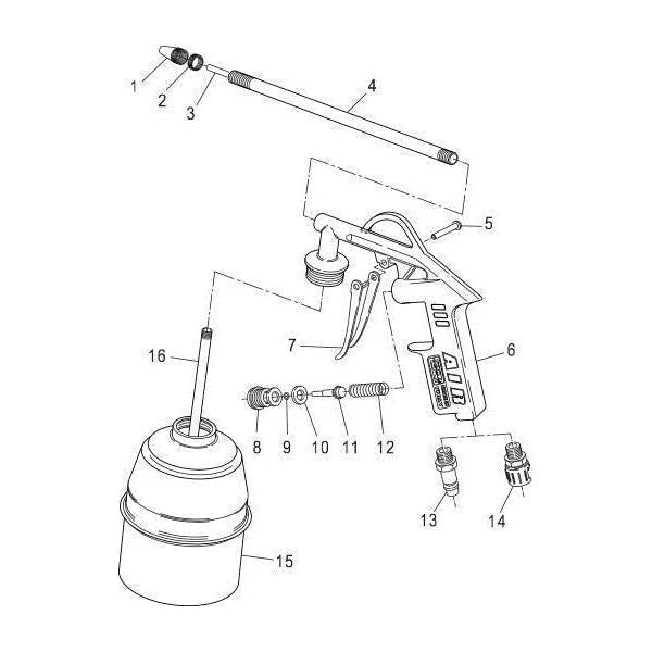 GAV 61B Pneumatic Washing Gun - KHM Megatools Corp.