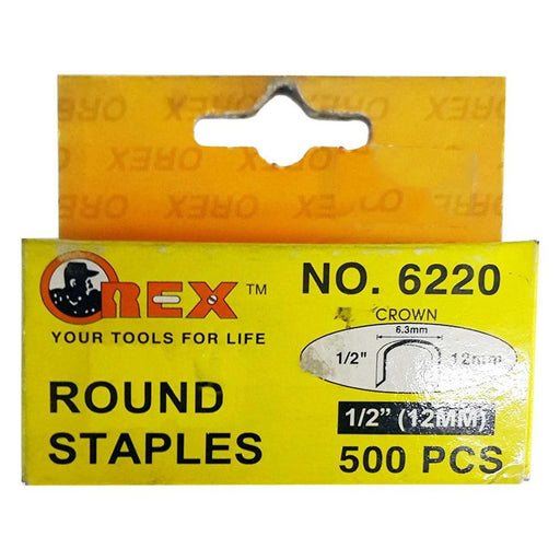 Orex 6220 Round Staples / Staple Wire 1/2" - KHM Megatools Corp.