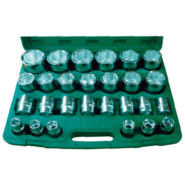 Hans 6627MB/AB Socket Wrench Set 3/4