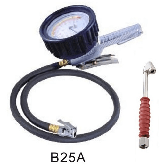 THB Tire Inflator / Tire Pressure Guage with 36