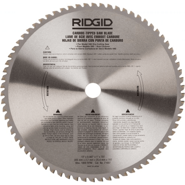 Ridgid 614 Dry Cut Off Machine 14