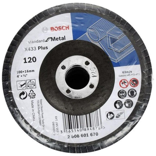 Bosch Flap Disc for Wood and Paint (Pack of 11) - KHM Megatools Corp.