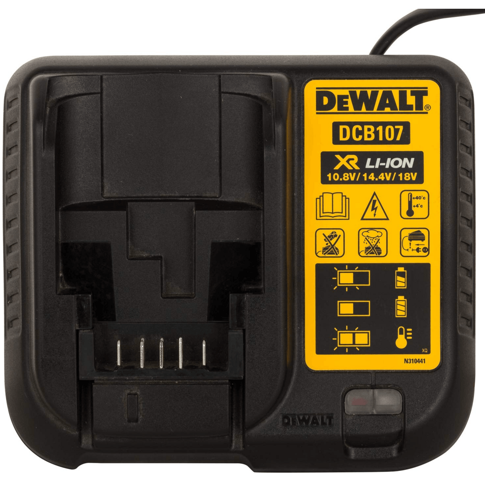 Dewalt DCB107 10.8V / 18V / 20V Multi Voltage XR Battery Charger - KHM Megatools Corp.