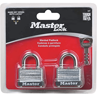 MasterLock Laminated Warded Padlock 2pcs (Key Alike) | Masterlock by KHM Megatools Corp.