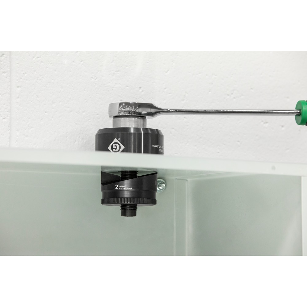 Greenlee 7238SB Manual Knock Out Punch / Puncher Kit with Ratchet 1/2