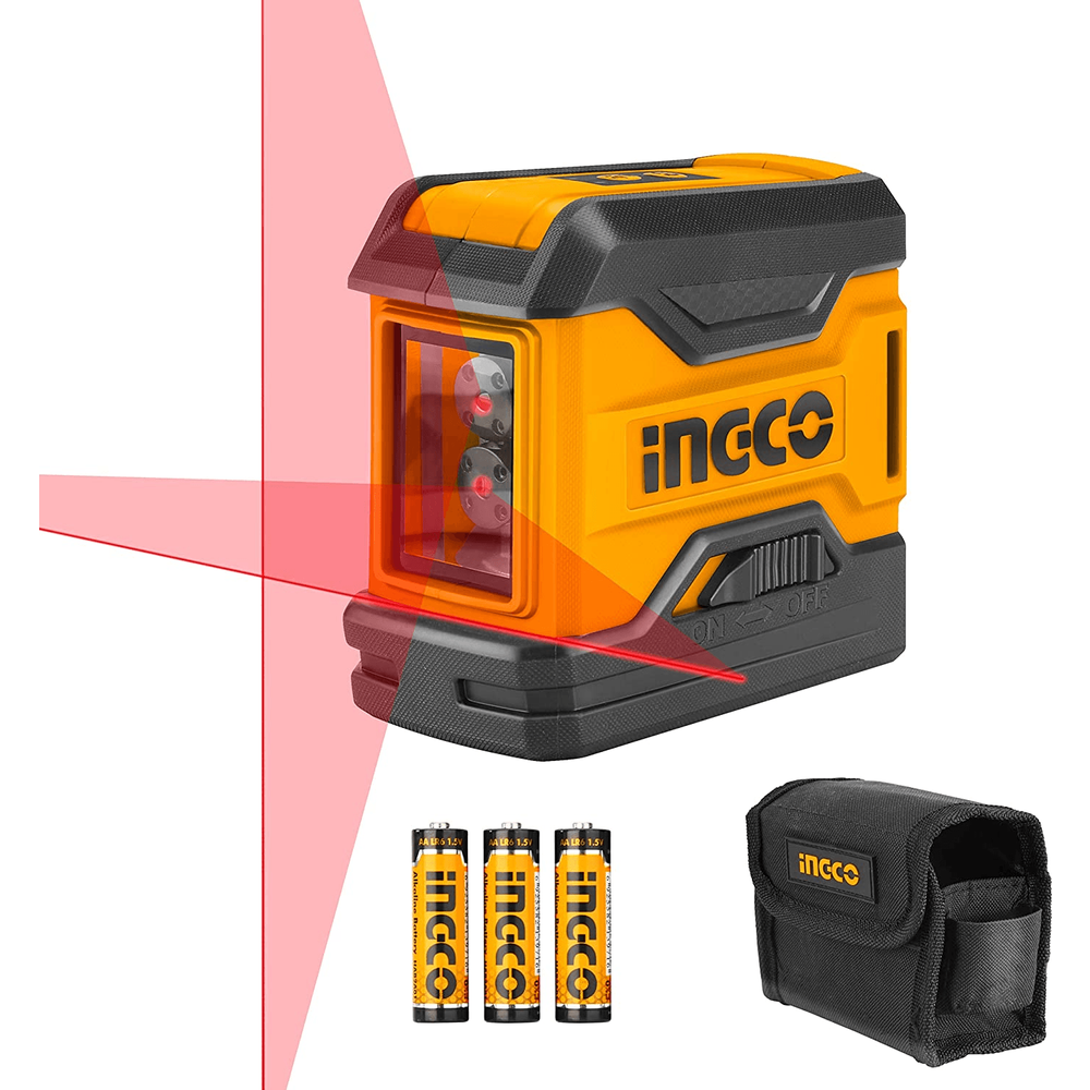 Ingco HLL156508 Line Laser Level (Cross Line) [15 meters] - KHM Megatools Corp.